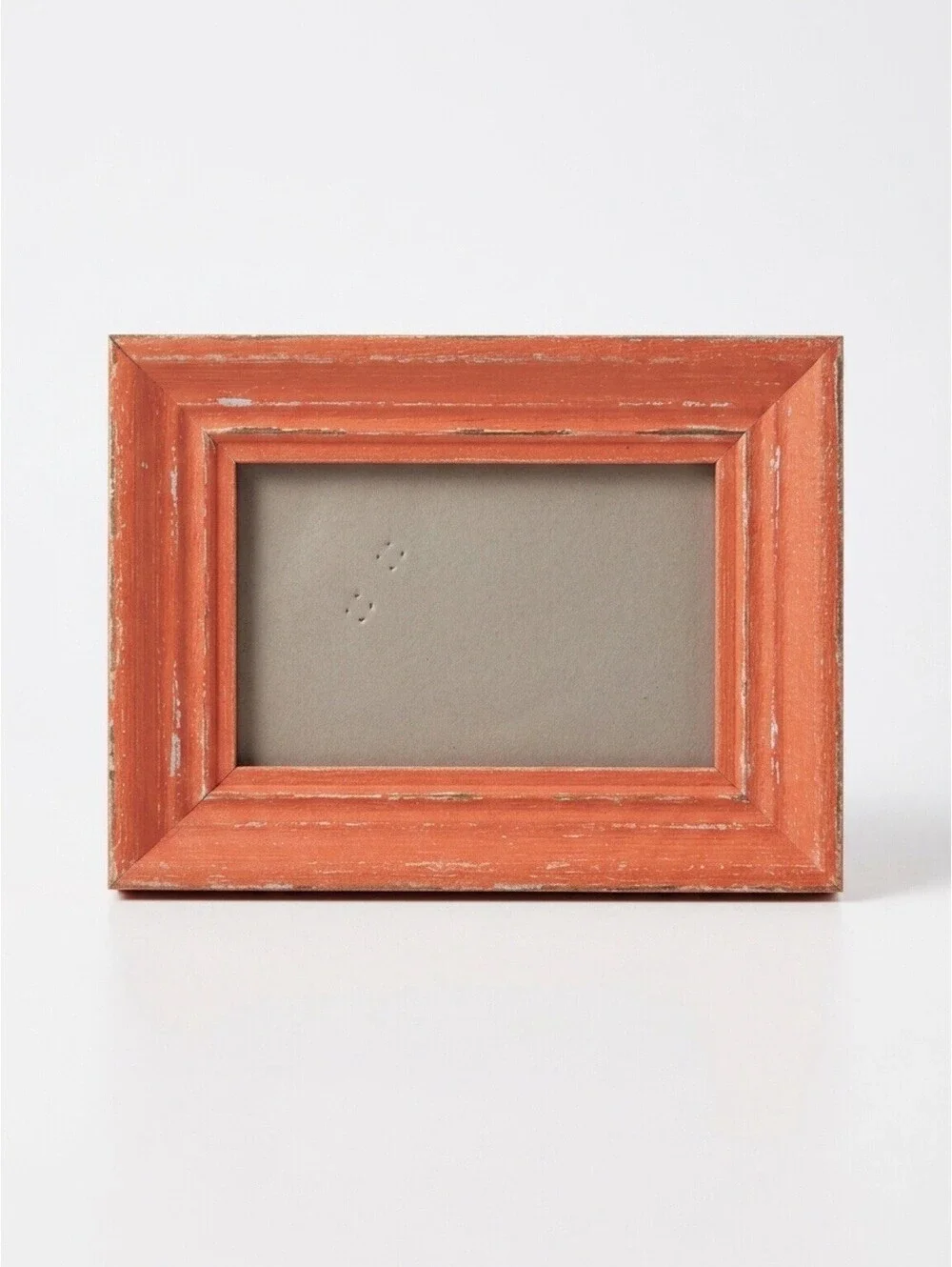 Rustic Orange Wooden Picture Frame